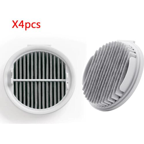 4pcs XCQLX01RM HEPA Filter for Xiaomi Roidmi Wireless F8 Smart Handheld Vacuum Cleaner Replacement Efficient Hepa Filters Parts