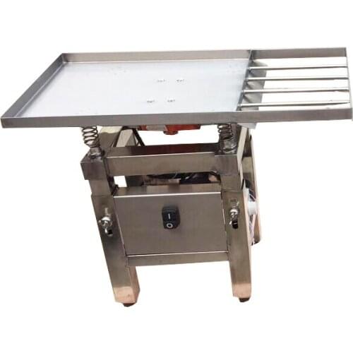 Chocolate Vibration table machine Lifting vibration table stainless steel 110v 220v