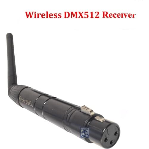 Free shipping High Quality 2.4G ISM DMX512 Stage PAR Party Lighting Effect Controller Wireless Female XLR Receiver LED Lighting