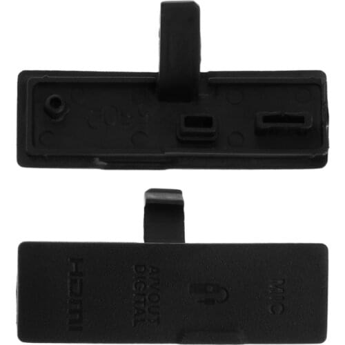 Side USB MIC HDMI DC Video Door Cover Rubber Replacement For Canon 550D Camera