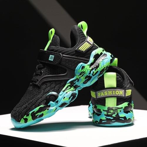 Children Shoes Kids Shoes Boys Sneakers Girls Sport Shoes Trainers Casual Breathable Children Running Shoes Basketball Sneakers