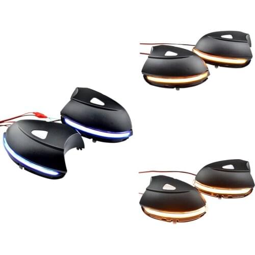 Dynamic Side Mirror Blinker Turn Signal Light Compatible for Scirocco Passat B7 CC A5 Eos Jetta