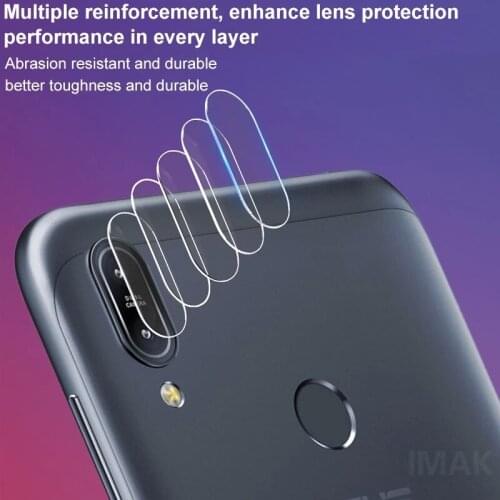 For Asus Zenfone Max Pro M1 ZB601KL ZB602KL Camera Lens Film IMAK HD Clear Abrasion Resistant Glass Camera Lens Film