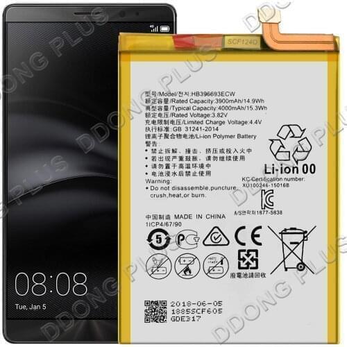 HB396693ECW Battery For Huawei Mate 8 NXT-L09 Battery Replacement Repair Part