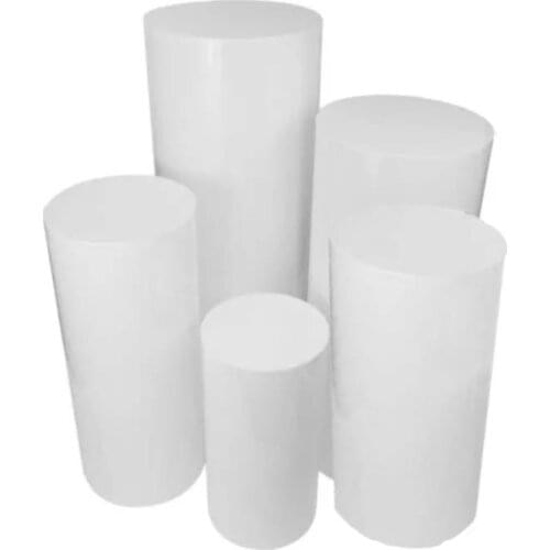 Round Cylinder Pedestal Display Art Decor Plinths Pillars for DIY Wedding Decorations Holiday