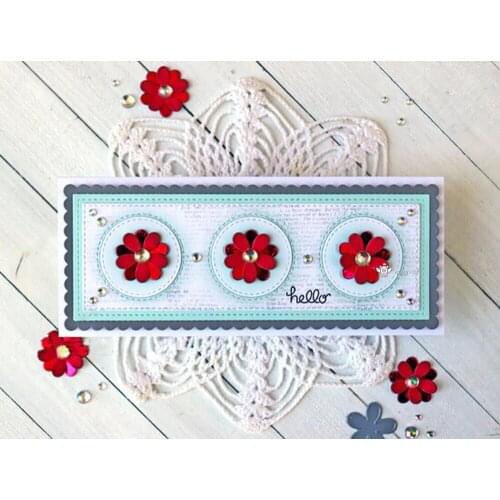 Mmao Crafts Metal Steel Cutting Dies New Photo rectangular frame Stencil For DIY Scrapbooking Paper/photo Cards Embossing Dies