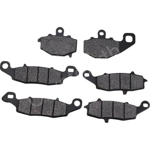 Motorcycle Front & Rear Brake Pads For Kawasaki ZX1100 GPZ 1100 1995 1996 1997 1998 95 96 97 98