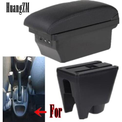 Armrest Box Central Store Interior Storage Car Accessories With Cup Holder For Citroen C1 Peugeot 107 Toyota Aygo BJ BYD F0