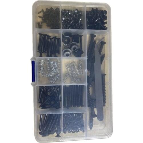 Professional Electric Guitar Screw Kit Guitar Accessories Screw Strap Buckle Assortment Box Kit Electric Guitar