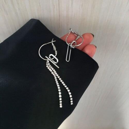 Euramerican Style Stud Earrings Fashion Temperament Asymmetric Shape Long Earrings Charm Of Women Act The Role Ofing Is Tasted