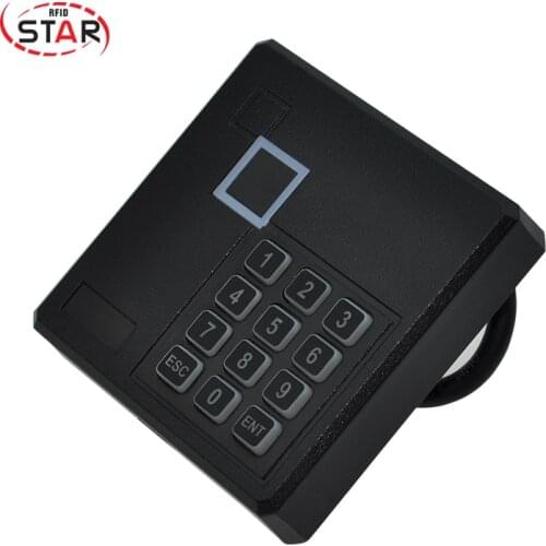 ST-N03 STAR product safe and durable Waterproof keyboard type Weigand26/34 interface smart IC 13.56MHz contactless card reader