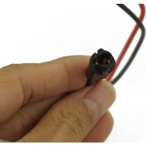 T5 Dashboard Gauge LED Light Lamp Bulb Fog lights Socket Holder for Auto Car