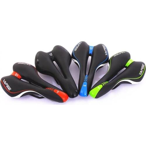 Bicycle Saddle Soft Comfort Mountain Road Bike Saddle Breathable Hollow Bike Seat Bicycle Parts