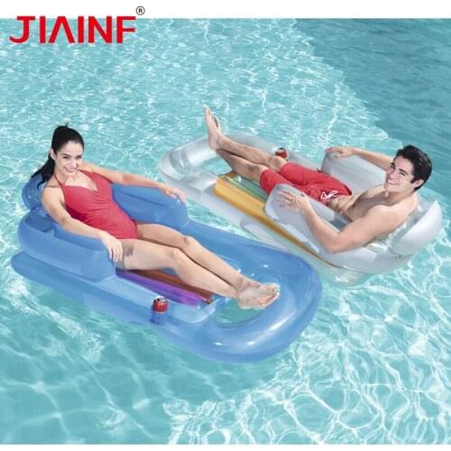 Water Hammock Inflatable Pool Float Pool Accessories Sofa Mat Party Summer Outdoor Toys Lounge Bed For Swimming Games Equipment
