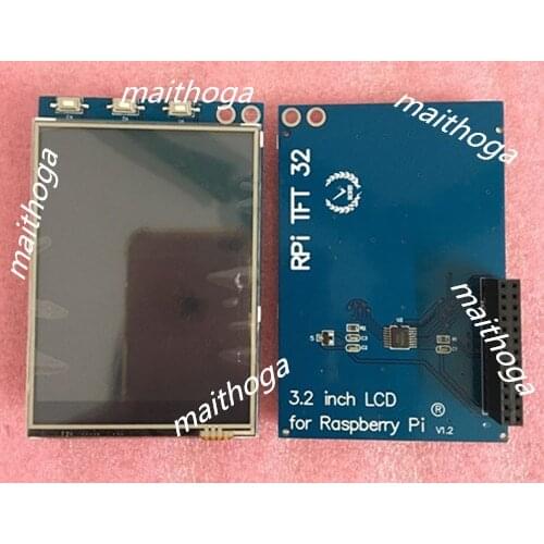 3.2 inch 26PIN TFT LCD Module with Touch Panel XPT2046 for Raspberry Pi B / B+ 320*240 SPI Interface