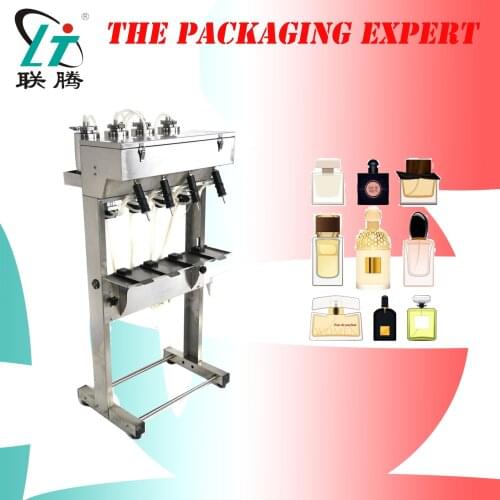 4heads Perfume Fragrance Cologne Filling Machine Four Heads Toilet Water Filler Level Control Glass Bottles Free Shipping