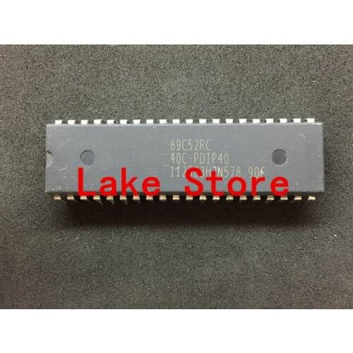 5 unids/lote STC89C52RC STC89C52RC-40I-PDIP40 DIP-40
