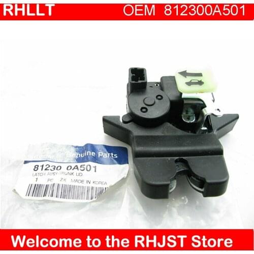 812300A501 New GENUINE trunk lock rear actuator latch for 2010-2015 Genesis Coupe OEM 812300A501