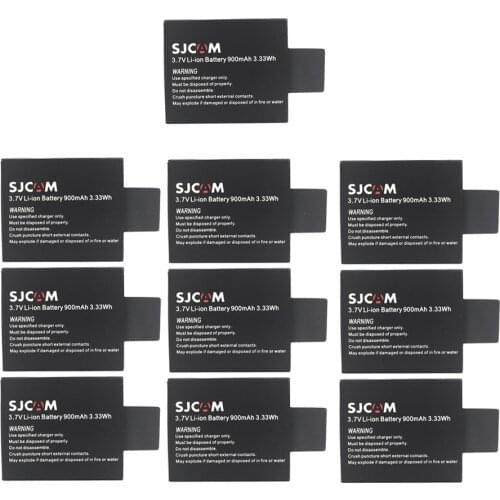 For SJCAM batery SJ 4000 5000 SJ7000 SJ4000 SJ5000 SJ6000 - SJ9000 M10 EKEN 4K H8 H9 GIT-LB101 Camera battery