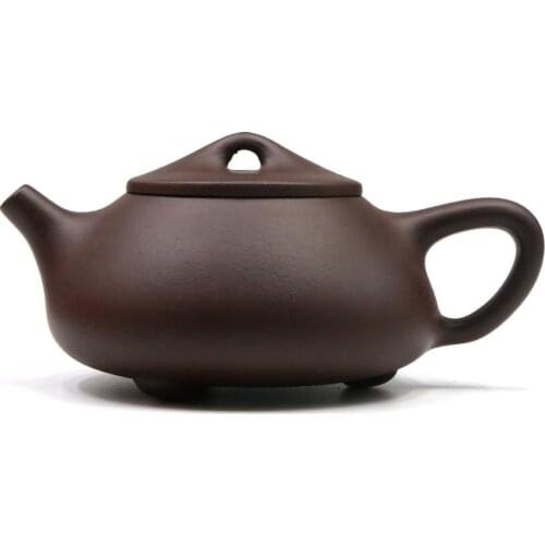 Xishi Teapot 270ml Wuliucai Handmade Customized Pot Gifts Huang Long Shan Rude Ore Purple Mud Filter Authenti