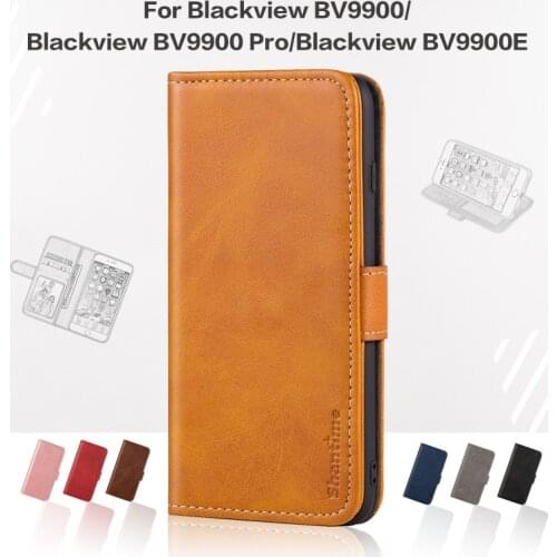 Flip Cover For Blackview BV9900 Pro Case Luxury With Magnet Wallet Case For Blackview BV9900 Blackview BV9900E Phone Cover