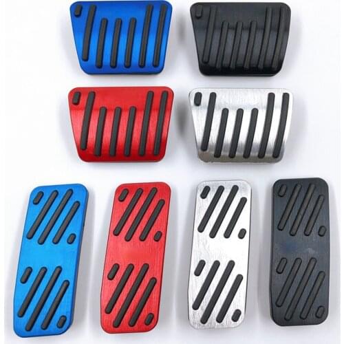 For Jeep Cherokee KL 2014-2017 Aluminum Alloy Car Accelerator Gas Pedal Brake Pedal Pads Cover AT