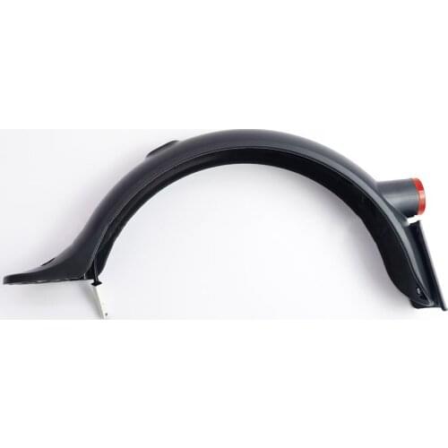 For Xiaomi PRO2 Electric Scooter Rear Fender Mudguard Bracket with Rear Taillight LED Brake Light Repair Parts
