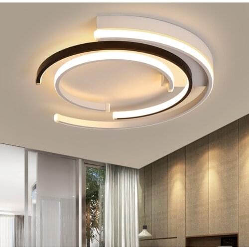 Chandelier Lighting for Living room Bedroom AC85-265V Modern Chandeliers Lustre Round Aluminum Ceiling Chandelier Lights ZM1015