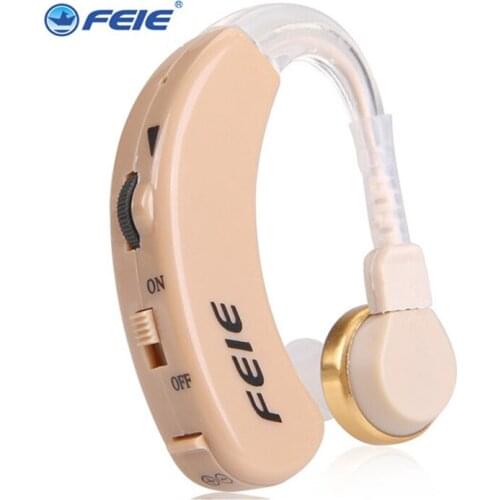 Newest digital hearing aid adjustable mini behind the ear amplifier invisible hearing aid for the elderly S-520