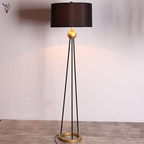 Modern Simple Floor Lamp Nordic Tripod Standing Lamps for Living Room Study Home Decor Bedroom Lamps E27 Stand Floor Lights