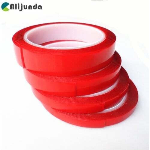 3 m strong acrylic adhesive film 5-20mm glass double-sided tape-track for high temperature resistant