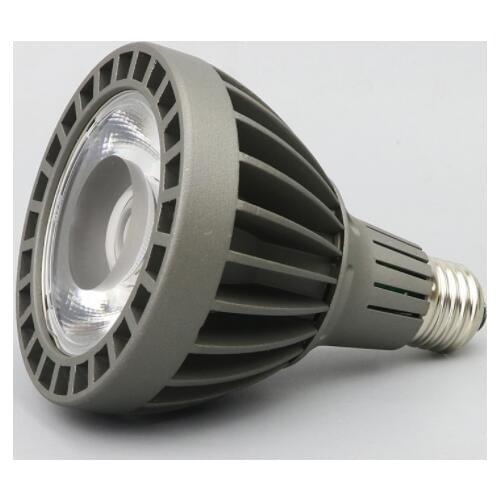 Free shipping 30W COB LED PAR30 Spotlights E27 LED bulbs PAR30 LED lighting AC220V/240V Warranty 3 Years,RoHS CE FCC Approve