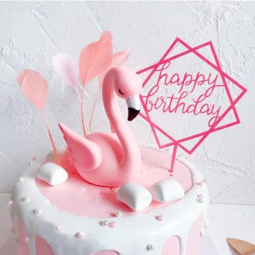 1PC Happy Birthday Cake Topper Acrylic Letter Cake Toppers Party Supplies Happy Birthday Black Cake Decorations Boy 33 Designs