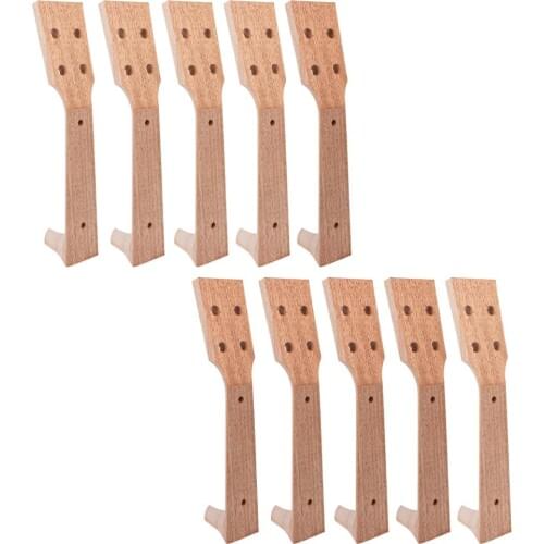 Soprano Ukulele Neck for 21 Inch Ukelele Uke Hawaii Guitar Parts Luthier Diy Pack of 10