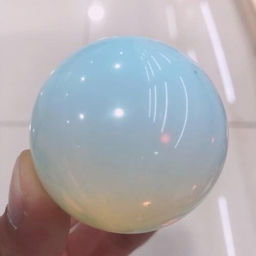 1pc Natural Crystals Quartz Opalite Sphere Crystal Ball Energy Healing Stones Room Home Aquarium Decoration Accessories