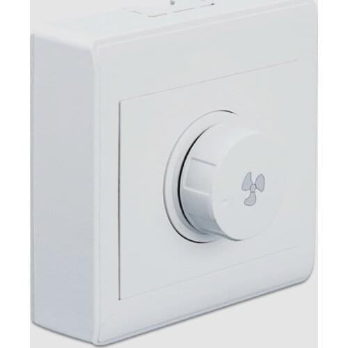 1pcs speed control switch fan speed controller surface mounted 86 type M6 fan ceiling fan knob stepless speed control switch