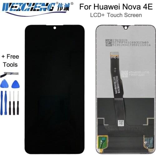 2312*1080 LCD With Touch For HUAWEI P30 Lite Lcd Display Screen For HUAWEI P30 Lite Screen Nova 4e MAR-LX1 LX2 AL01