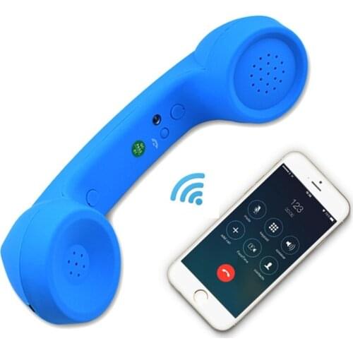 Mobile phone external telephone retro headset, Bluetooth wireless answer-calling headphone with Microphone, Bluetooth receiver