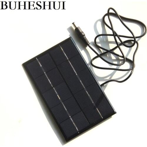 BUHESHUI 1.9W 5V Polycrystalline Solar Panels Small DIY Solar Power 3.6V Battery Charger Solar Cell 142*88MM 10pcs Free Shipping