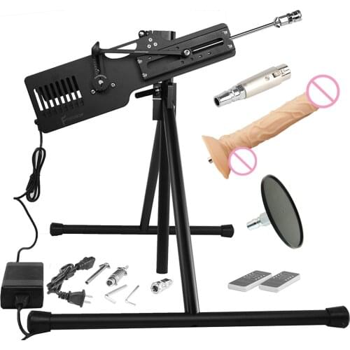 FREDORCH New Quiet Sex Machine Automatic For Woman Masturbation Love Machine With Vac-u-Lock Dildo Turbo Gear Sex Toy For Adults