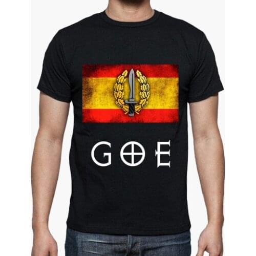 Spanish Legion Special Operations Emblem Spain Flag T-Shirt. Summer Cotton O-neck Mens Short Sleeve T-Shirt New S-3XL