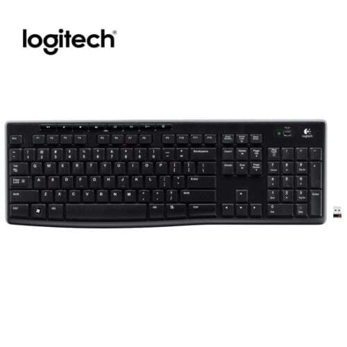 Logitech K270 Wireless Long-Range Keyboard Laptop Desktop Multimedia Keyboard