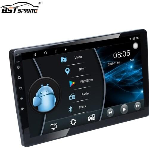 Bosstar 10 inch car stereo android car dvd player for universal car gps navigation system audio player 1+16GB