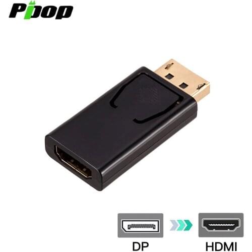DP to HDMI-compatible DisplayPort small Converter FHD Male to Famale for PC monitor