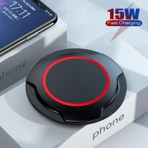 UFO 15W Qi Wireless Charger For iPone 11Pro Max/XS/XR Samsung Fast Charging Pad Quick Phone Chargers For Huawei P30Pro Xiaomi