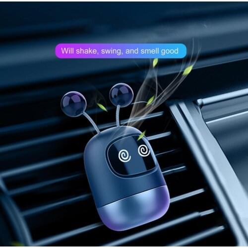 Car Perfumes Air Freshener 360 Degrees Rotation Car Outlet Car Robot Aromatherapy Perfume for Decoration Interior Accessories