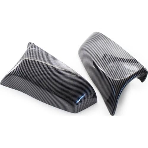 R3MD A Pair Side Mirror Cover 51167187431 51167187432 Left Right Suitable for E60 2008-2010 and More
