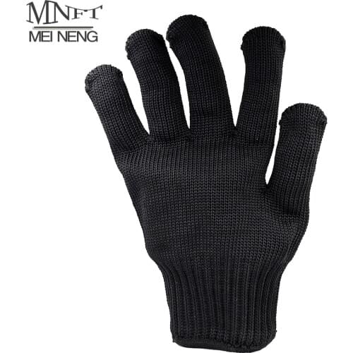 MNFT 1Pcs Fishing Cut-proof Glove Wear Resistant Antistatic Wire Hunting Gloves Outdoor Work Gloves