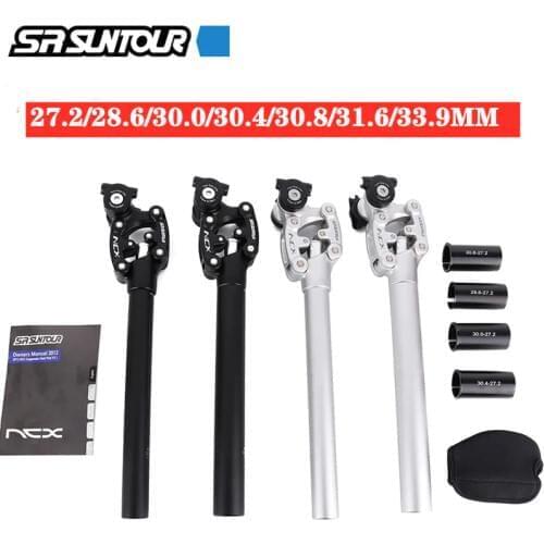 SR SUNTOUR NCX Damping Suspension Seatpost 27.2/28.6/30.0/30.1/30.4/30.8/31.6/33.9mm Mountain Bike Seat Post 350mm/400mm Tube