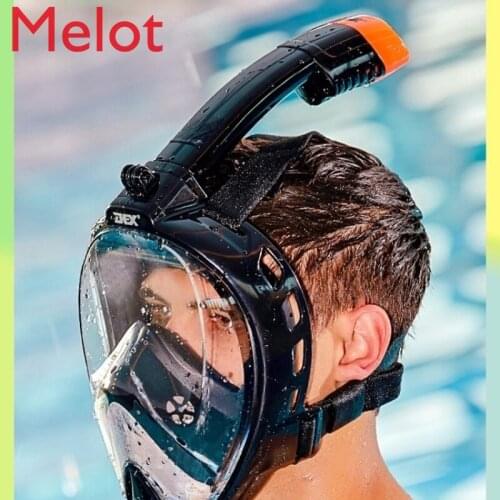 All-Dry Snorkeling Mask Submersible Equipment Underwater Respirator Swimming Children Anti-Fog Myopia Full Face Comprehensive